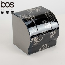 黑蝴蝶紙巾盒